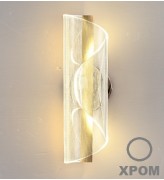 Светильник DZN-13658 ХРОМ  D140/H280/1/LED/8W/4500K 25-01