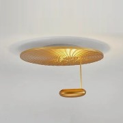 Светильник потолочный ElegantLight DZN-10479 ЗОЛОТО + ЗОЛОТО D600/H340/1/LED/10W/2800K COSMIC ANGEL by ROSS LOVEGROVE