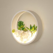 Светильник DZN-8445 БЕЛЫЙ D200/H50/1/LED/10W/3000K SUCCULENTS 23-11