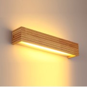 Светильник настенный ElegantLight DZN-11292 WOOD D450*80/H80/1/LED/8W/2800K светлое дерево PASTIME