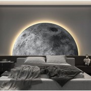 Светильник настенный ElegantLight DZN-11335 СЕРЫЙ D2000*1000/H100/1/LED/20W/4200K MOON/2