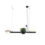 Светильник DZN-8536 ЧЕРНЫЙ D1200/H1500/2+1/LED/12W FLORIST