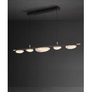 Светильник DZN-11666 ЧЕРНЫЙ + ЗОЛОТО D1300/H1500/5/LED/50W/4500K EVIAN LONG