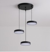 Светильник DZN-34921 ЧЕРНЫЙ D350/H1200/3/LED/36W/4500K