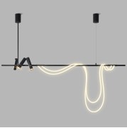 Светильник DZN-35043 ЧЕРНЫЙ D2000/H1000/2+3/LED/120W/2800-6500K
