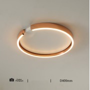 Светильник DZN-12072 МЕДЬ D400/H40/1/LED/24W/4000K SEGMENT