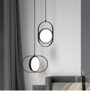 Светильник DZN1-6-59 ЧЕРНЫЙ D180*300/H1200/1/LED/