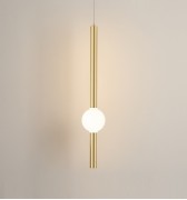 Светильник DZN1-4-32 БРОНЗА ` D100*600/H2000/1/LED/8W/4500K ECLIPSE