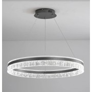 Светильник DZN-13494 ` ЧЕРНЫЙ АЛЮМИНИЙ D600/H1500/1/LED/60W/4500K акрил FROST