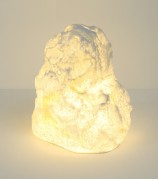 Светильник ландшафтный декоративный DZN-13553 БЕЛЫЙ КАМЕНЬ 