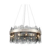 Светильник 9190/8 CHROME/ХРОМ D800/H280/8/E14/60W PETAL DZN13-1 (1 из 2 в коробке)