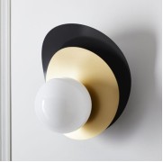 Светильник DZN-13672 ЧЕРНЫЙ+ЗОЛОТО 