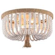 Светильник DZN-13688 БЕЛЫЙ + БЕЛОЕ ДЕРЕВО 