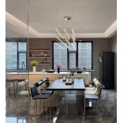 Светильник ElegantLight DZN-13697 МАТ.ХРОМ ` D300*1500/H300/1/LED/30W/4500K SELENA