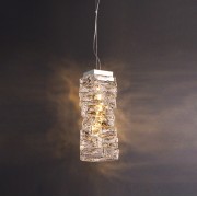 Светильник DZN-13719 ХРОМ ` D120*120/H270+1500/1/LED/12W/4000K