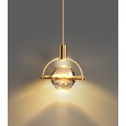СветильникDZN-13736 ЗОЛОТАЯ БРОНЗА ` D200/H260+1500/1/LED/5W/4000K TETRIS
