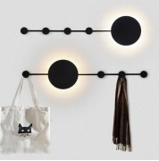 Светильник DZN1-7-55 ЧЕРНЫЙ D1000*250/H60/1/LED/8W/4500K HANGER