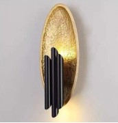 Светильник DZN1-7-45 ЗОЛОТО+ЧЕРНЫЙ D450/H170/2/G9/40W