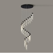 Светильник DZN-31084 ЧЕРНЫЙ D600/H2000/24/LED/120W/4000K ACACIA