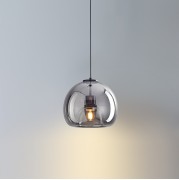 СВЕТИЛЬНИК DZN-10377 ЧЕРНЫЙ/ТОНИРОВАННЫЙ D250/H300/1/E27/40W PUMPKIN