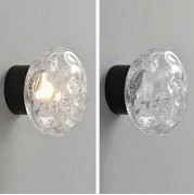 СветильникDZN-13808 ЧЕРНЫЙ + ПРОЗРАЧНЫЙ 