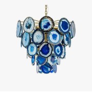 Светильник DZN-13812 ЗОЛОТО+СИНИЙ 