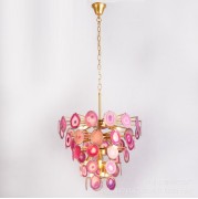 Светильник DZN-13815 ЗОЛОТО+РОЗОВЫЙ 