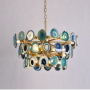 Светильник DZN-13818 ЗОЛОТО+СИНИЙ 