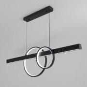 Светильник подвесной ElegantLight (H2020-2BK) DZN-5024 ЧЕРНЫЙ D900/H300/3/LED/50W/4500K STERLING 23-12 (1)