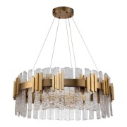 Светильник подвесной ElegantLight DZN-5027 БРОНЗА D600*200/H1200/1/LED/.W/4500K Iceberg 23-01