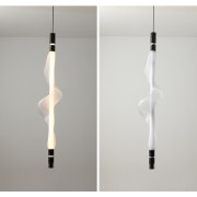Светильник DZN2-1-21 WHITE/БЕЛЫЙ ` D180/H900/1/LED/20W VAPOUR