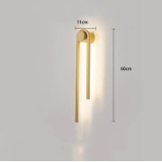 Светильник DZN-13920 ЗОЛОТО ` L110*W80/H600/1/LED/10W/3000K