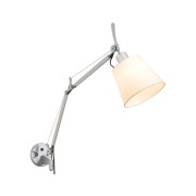 Светильник настенный DZN-13960 МАТ.ХРОМ ` D180/H360+360/1/E27/10W TOLOMEO