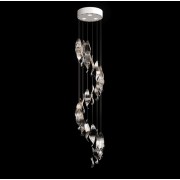 Светильник-инсталляция DZN-5059 БЕЛЫЙ + ПРОЗРАЧНЫЙ ` D220/H1300 /3/LED/15W/4500K
