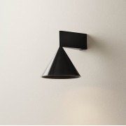 Светильник настенный DZN-14002 ЧЕРНЫЙ ` D100/H130/1/LED/.W/3000K стекло с пузырьками LEROY
