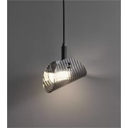 Светильник DZN-14013 ЧЕРНЫЙ ` D175/H225+1500/1/LED/6W  3 режима без ПДУ BLACKOUT