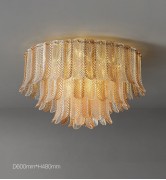 Светильник DZN-13122 ЗОЛОТО + ЯНТАРЬ 