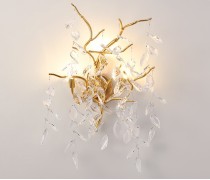 Светильник DZN-13127 ЗОЛОТО/ПРОЗРАЧНЫЙ D350*550/H150/3/E14/40W FAINA2 24-12