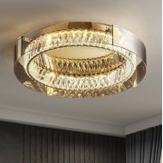 Светильник DZN-13156 ЗОЛОТО + ТОНИРОВАННОЕ СТЕКЛО D450/H130/1/LED/48W/4500K
