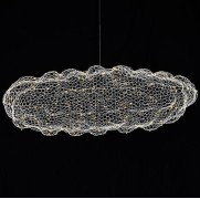 Светильник ElegantLight DZN-8322 СЕРЕБРО D1000/H1500/./LED/.W/4500K CLOUD 24-02 (1 из 3шт в коробке)