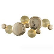 Светильник панно DZN-10651 ЗОЛОТО D1000*410/H150/1/LED/5W/3000K FISHEYE