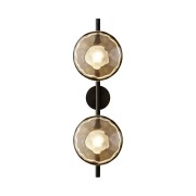 Светильник DZN-14037 ЧЕРНЫЙ ` D200/H650/2/LED/.W/3000+4500+6500K стекло D200 мм