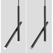 Светильник DZN-14085 ЧЕРНЫЙ ` L450+450/H300/2/LED/10W/4000K поворотный, на штанге