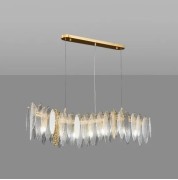 Светильник DZN-33800 ЗОЛОТО D900*250/H1200/6/E14/40W LEAF