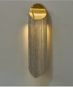 Светильник настенный ElegantLight DZN-11167 ЗОЛОТО D160/H680/1/G9/10W COVER2