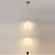 Светильник DZN-11171 БРОНЗА/ЧЕРНЫЙ D130/H3000/2/LED/10W/2800K CHAINLIGHTS