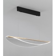 Светильник DZN-34701 ЧЕРНЫЙ + ЗОЛОТО D600*12/H1200/1/LED/20W/4500K