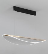 Светильник DZN-34701 ЧЕРНЫЙ + ЗОЛОТО D600*12/H1200/1/LED/20W/4500K