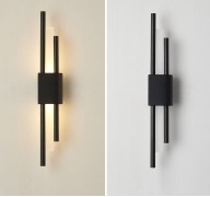 Светильник DZN2-4-22  BLACK/ЧЁРНЫЙ D80*500/H60/1/LED/5W Grand