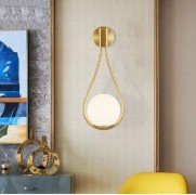 Светильник DZN2-4-83 GOLD BRONZE D160/H370/1/G9/5W